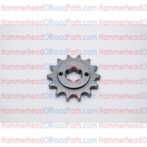 Hammerhead 150 Sprocket 50P 14T Top