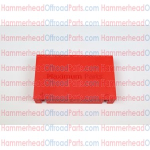 Hammerhead 150 / 250 Battery Cover Red Top