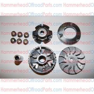 Variator full assy. CN 250 Bottom