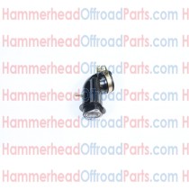 Hammerhead 150 Performance Intake Manifold Extended Black Side
