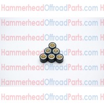 Hammerhead 150 Rollers Weights 12 grams Side